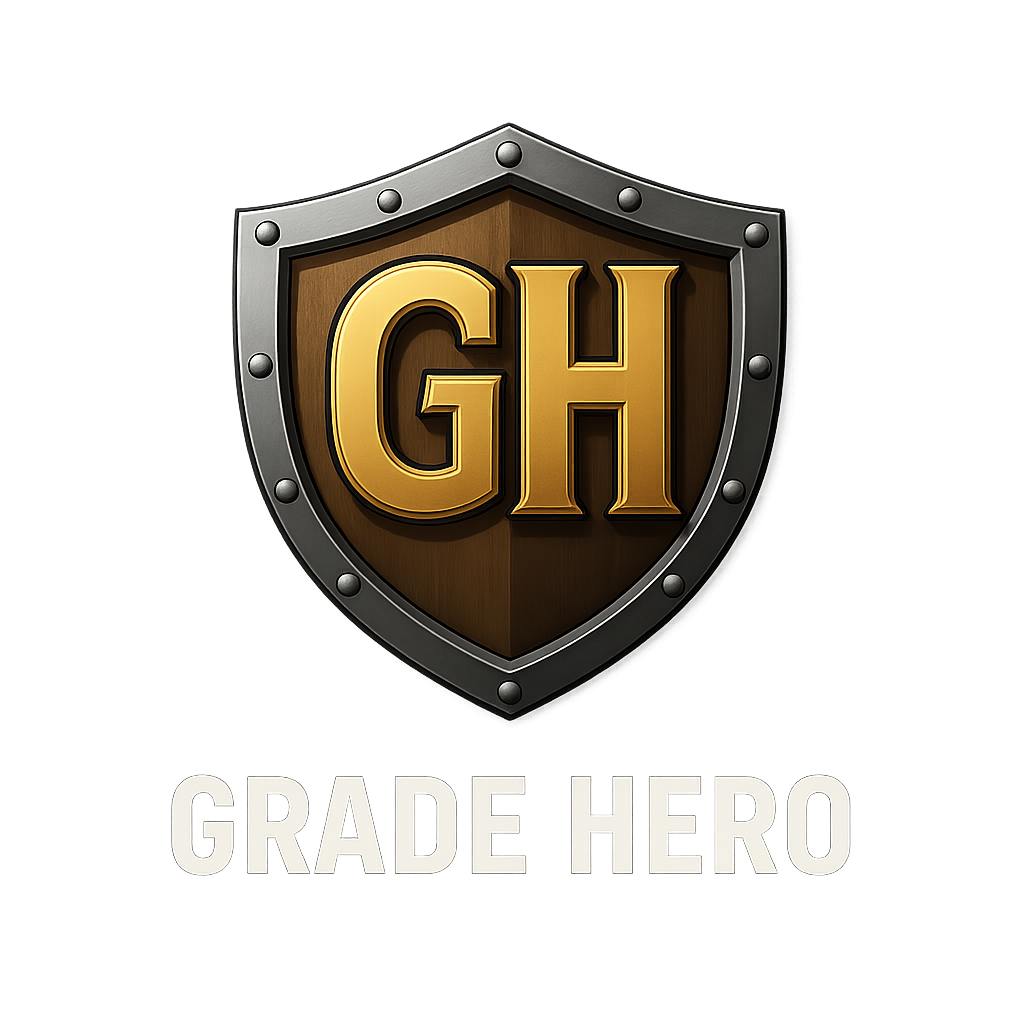 Grade Hero shield logo